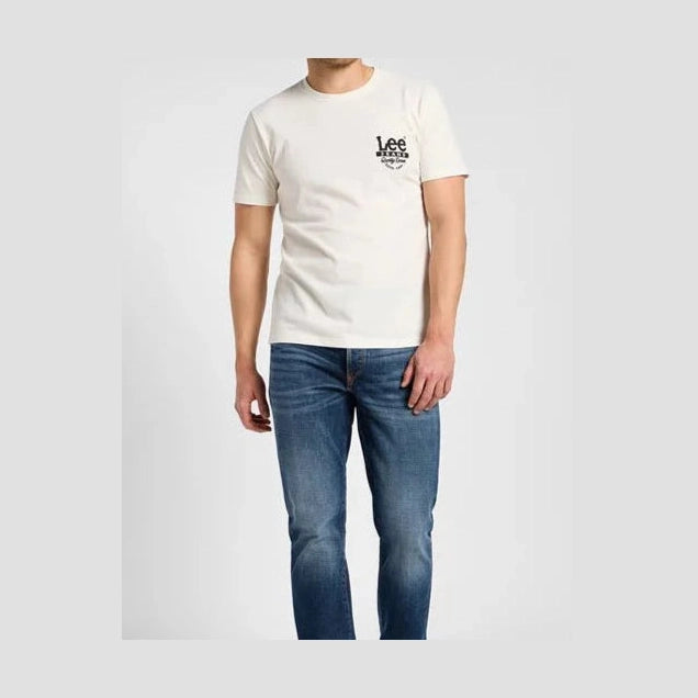 Lee Heren T-shirt met korte mouwen Beige