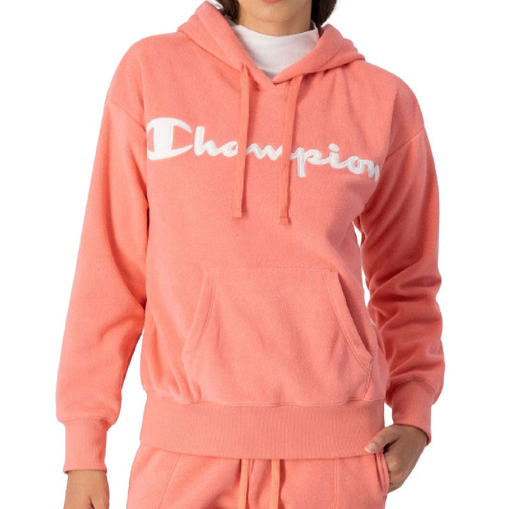 Champion -Boxy Polar Fleece Hoodie