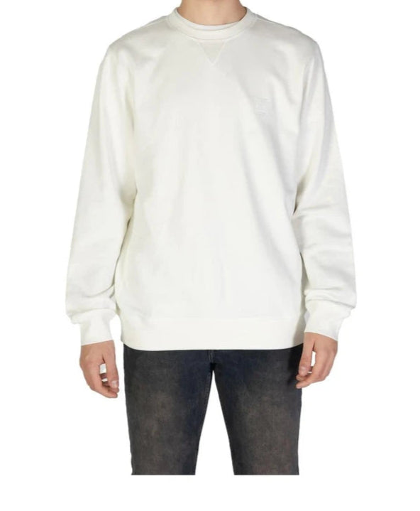Hugo Boss Katoenen Pullover Wit – Sweatshirt