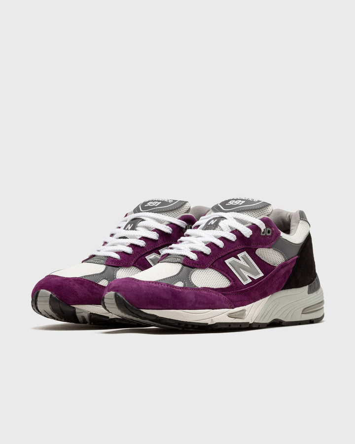 New Balance Dames 991v1 Bright Renaissance Violet/Grijs/Zwart