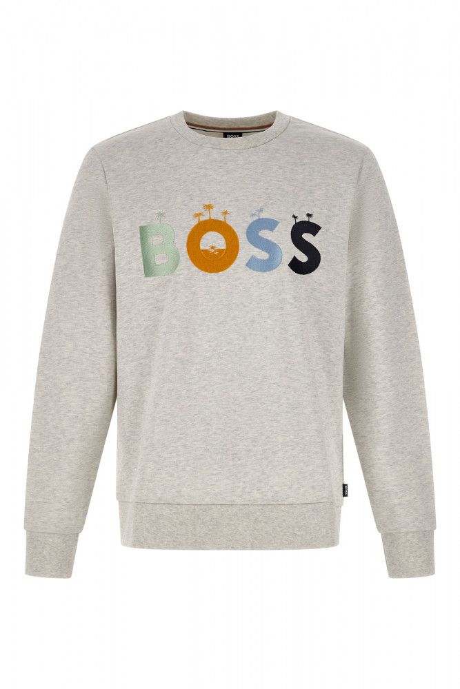 Hugo Boss katoenen sweatshirt met logodetail