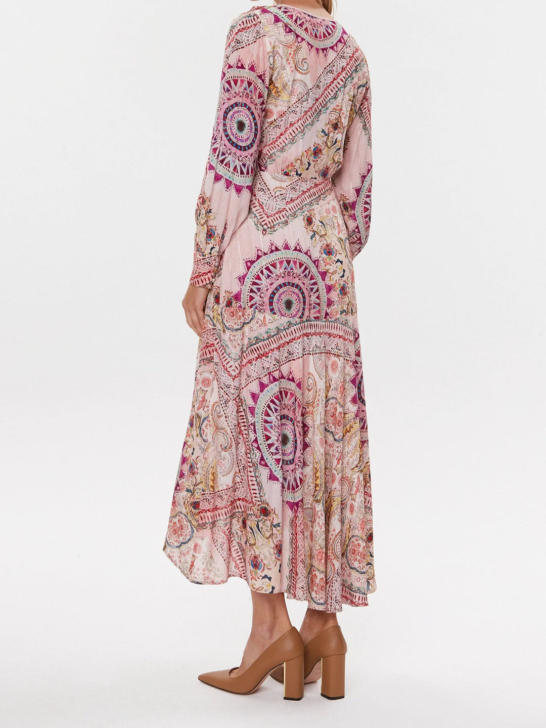 Guess All Over Print Lange Jurk
