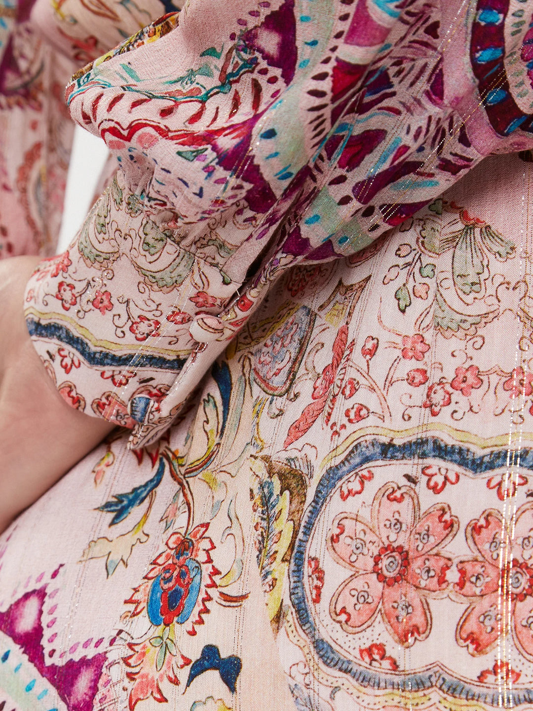 Guess All Over Print Lange Jurk