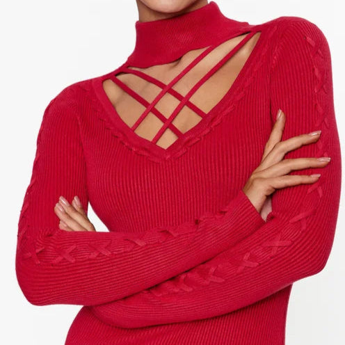 Guess Cut-Out Mini Trui Jurk
