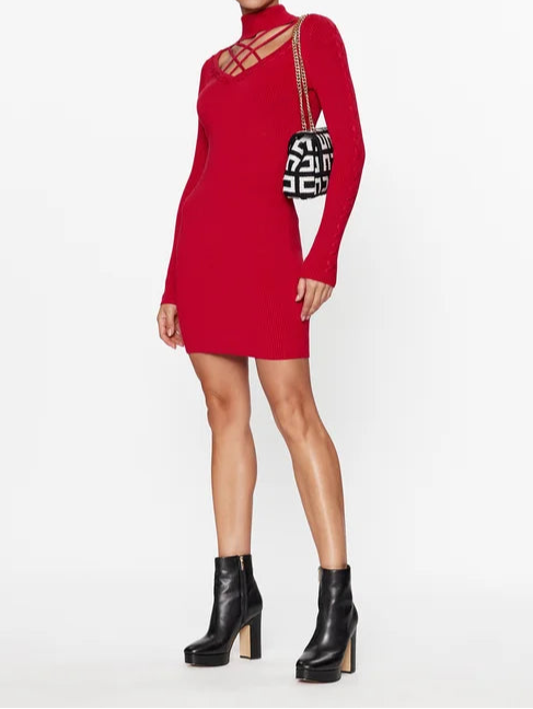 Guess Cut-Out Mini Trui Jurk