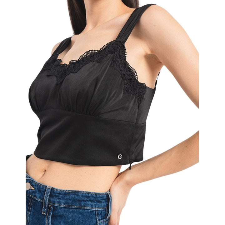 Guess Bianca top met kanten rand voor dames