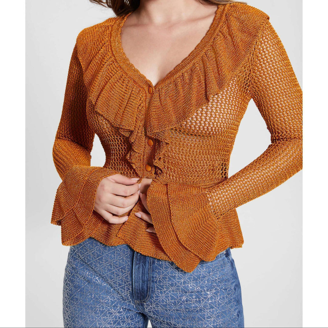 GUESS Savannah Lurex Cardigan