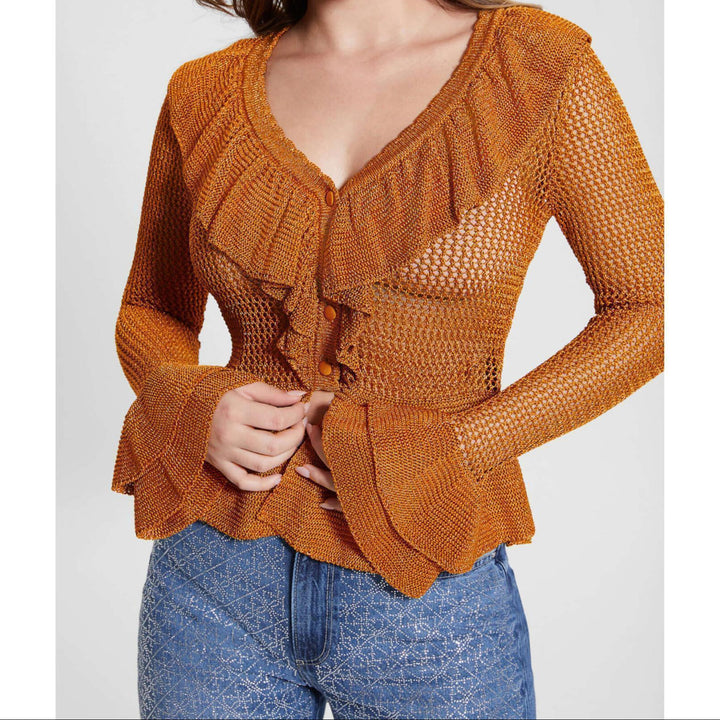GUESS Savannah Lurex Cardigan