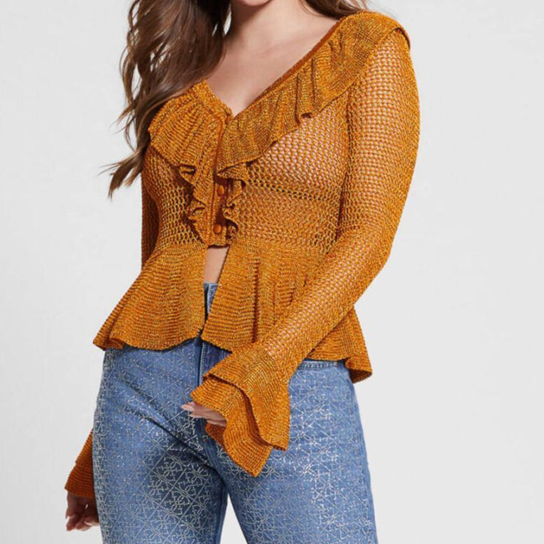 GUESS Savannah Lurex Cardigan