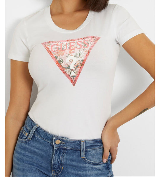 Guess RN Satin Triangle Women's T-Shirt