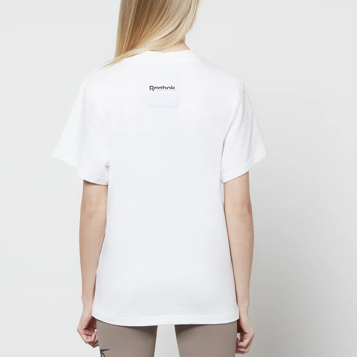Reebok x Victoria Beckham dames logo T-shirt – Wit