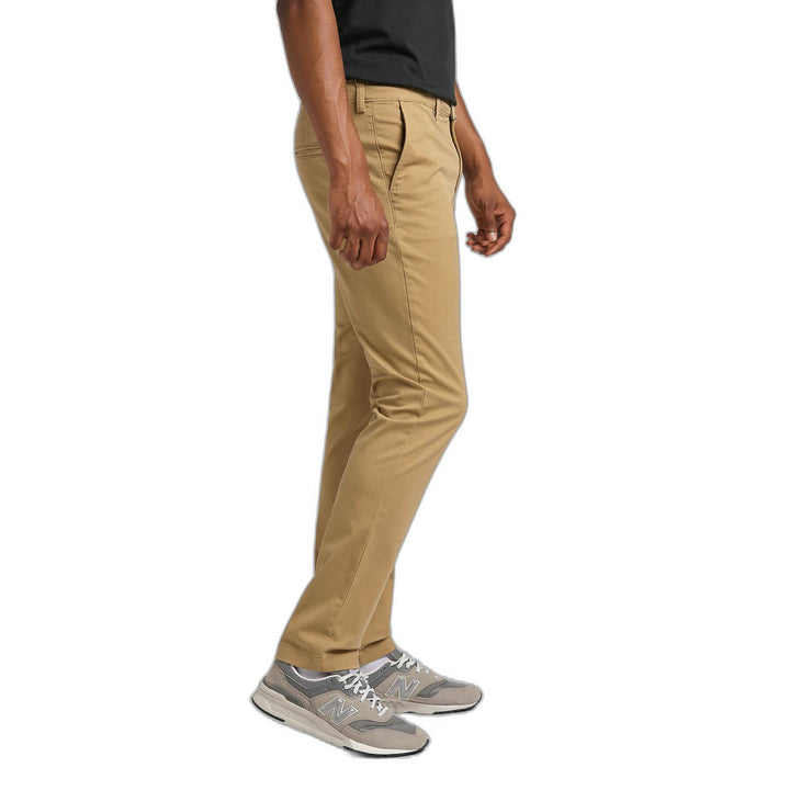 Lee Heren Slim Chino Broek Beige