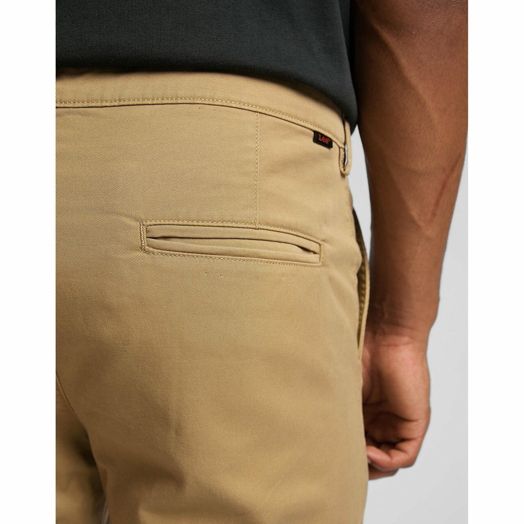 Lee Heren Slim Chino Broek Beige