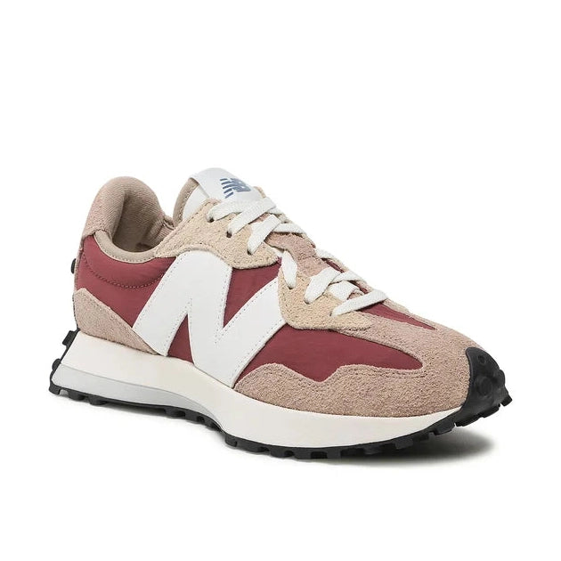 New Balance 327 'Driftwood Washed Burgundy'