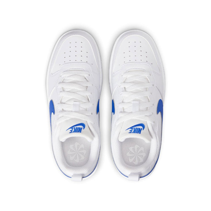 Nike Court Borough Low Recraft kinderschoenen voor grote kinderen – Wit/Hyper Royal/Zwart