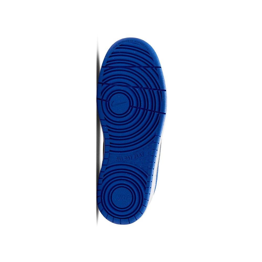 Nike Court Borough Low Recraft kinderschoenen voor grote kinderen – Wit/Hyper Royal/Zwart