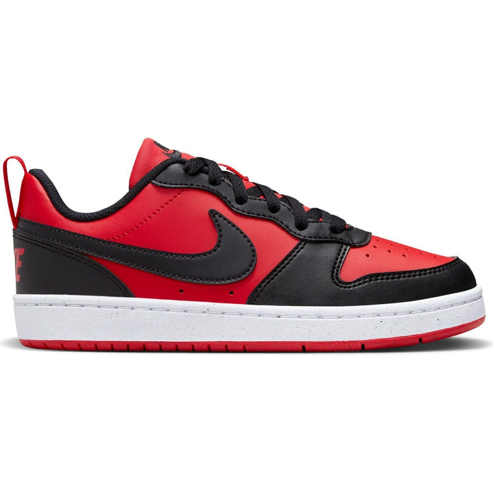Nike Court Borough Low Recraft damessneakers – University Red/Zwart/Wit