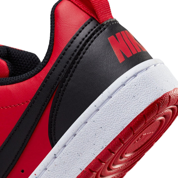 Nike Court Borough Low Recraft damessneakers – University Red/Zwart/Wit
