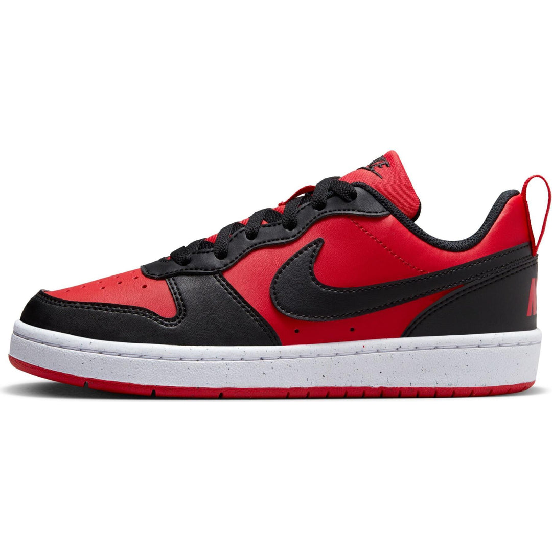 Nike Court Borough Low Recraft damessneakers – University Red/Zwart/Wit