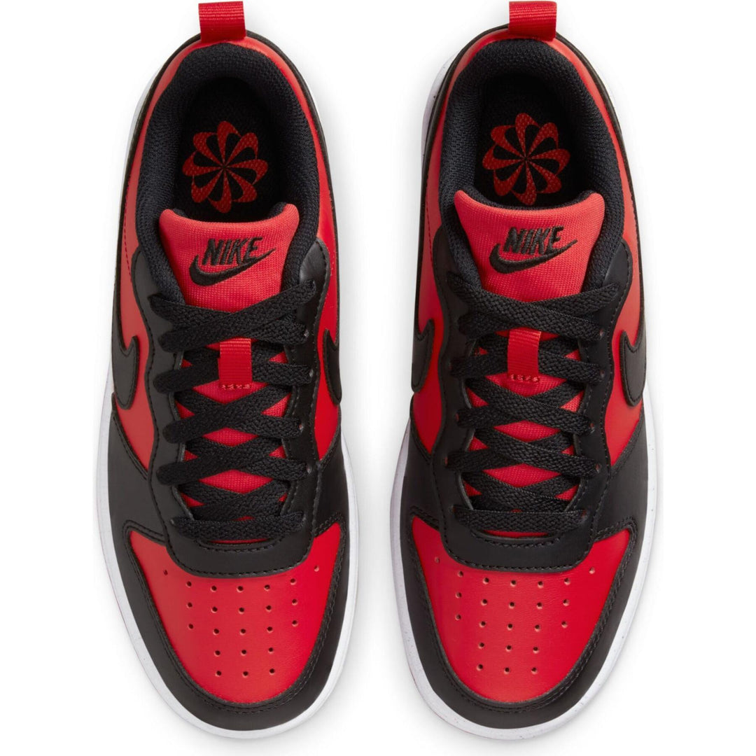 Nike Court Borough Low Recraft damessneakers – University Red/Zwart/Wit