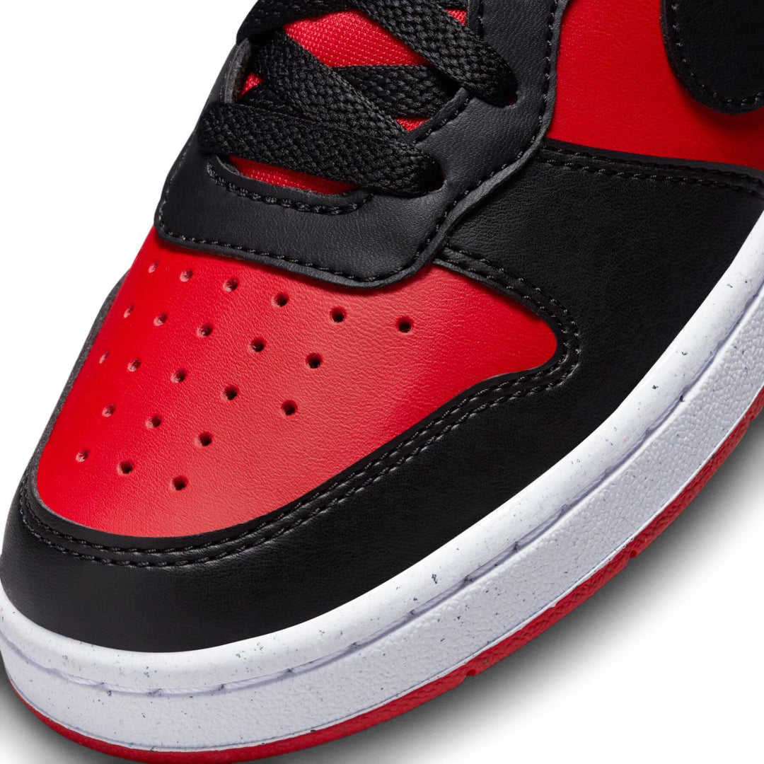 Nike Court Borough Low Recraft damessneakers – University Red/Zwart/Wit