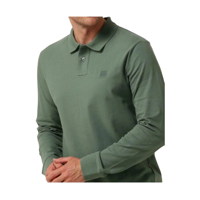 Boss Passerby Poloshirt Open Groen
