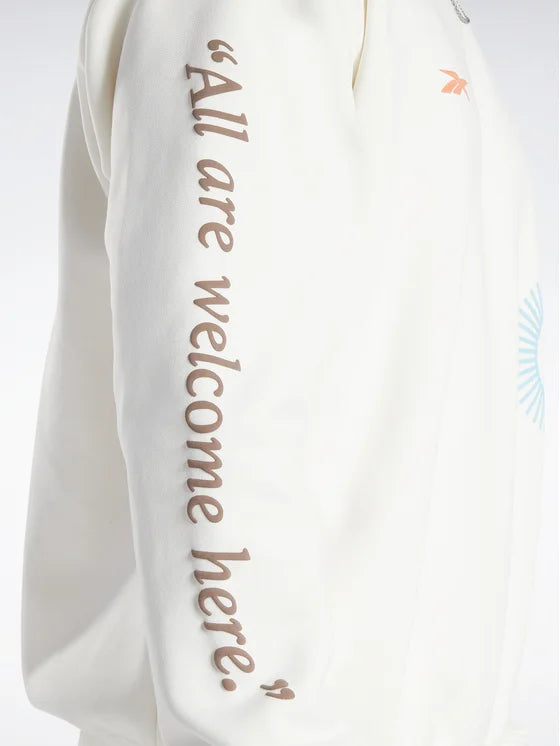 Reebok Mikina Classics Good Vibes Crew Sweatshirt