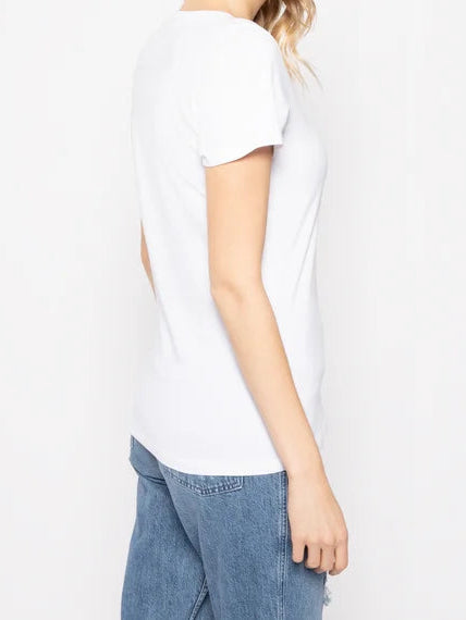 Tommy Jeans dames T-shirt met vierkant logo